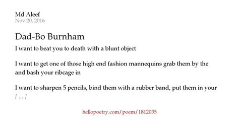 bo burnham poems|bo burnham dad poem.